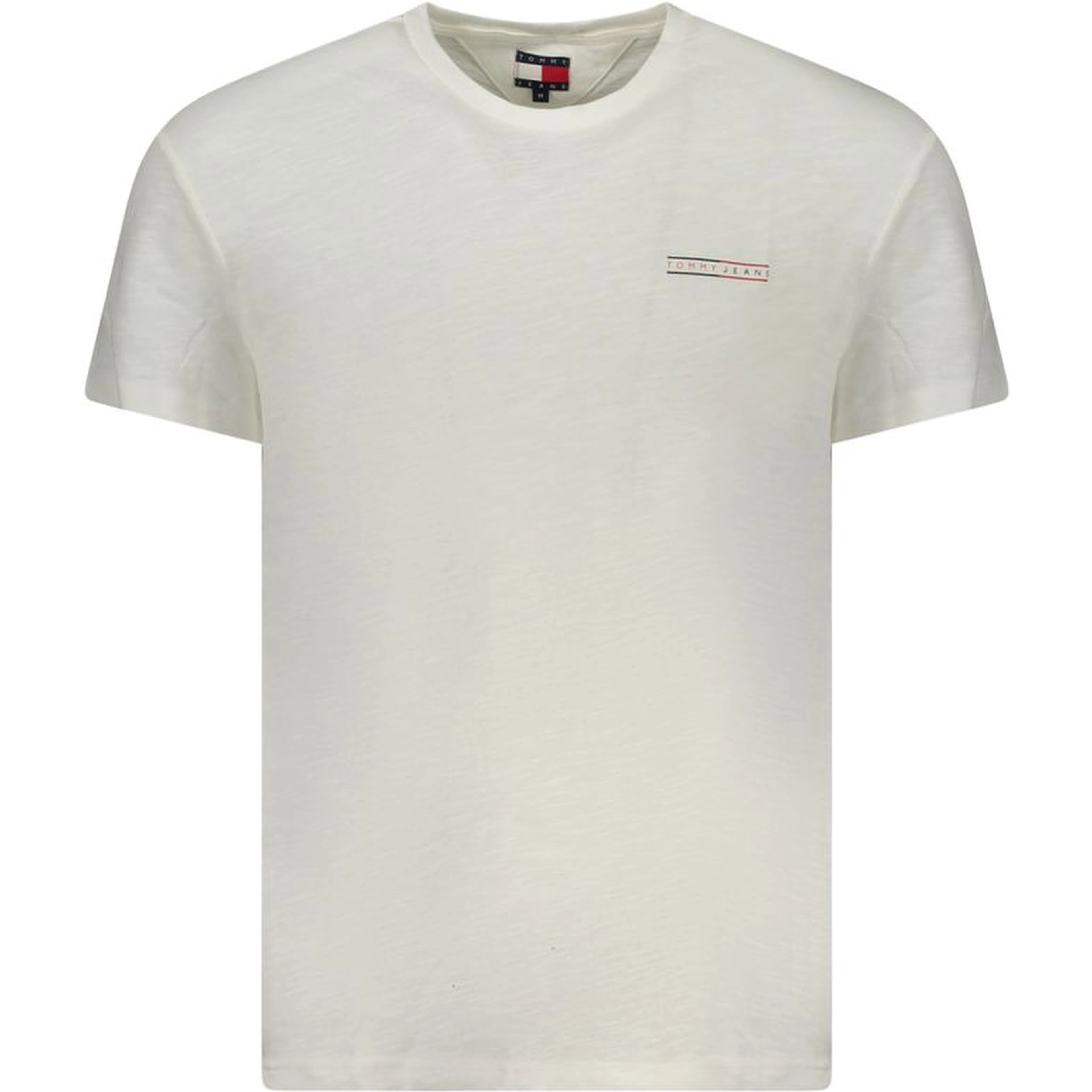 White Cotton Men T-Shirt