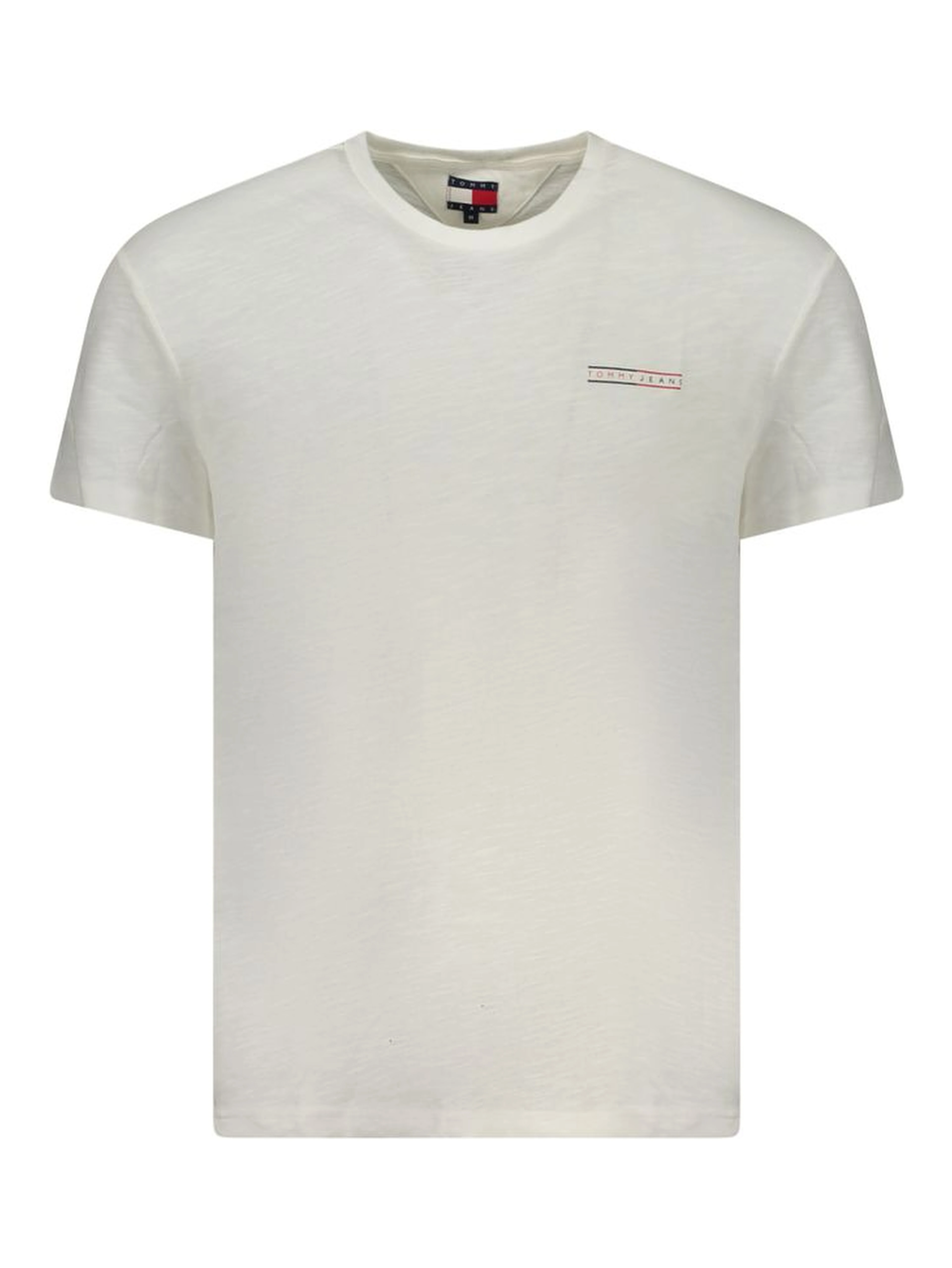 White Cotton Men T-Shirt