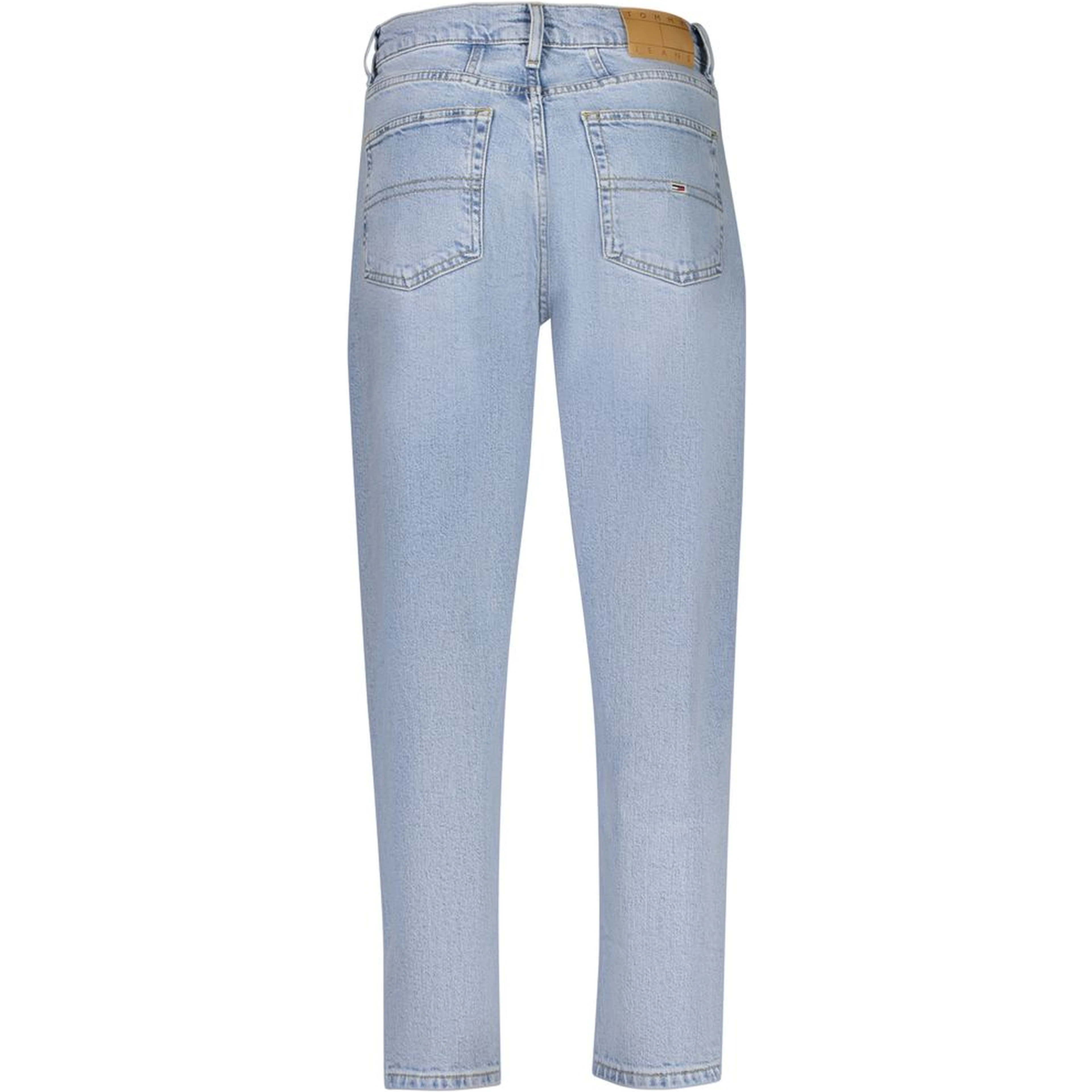 Ultra High Mom Jeans in blue cotton.
