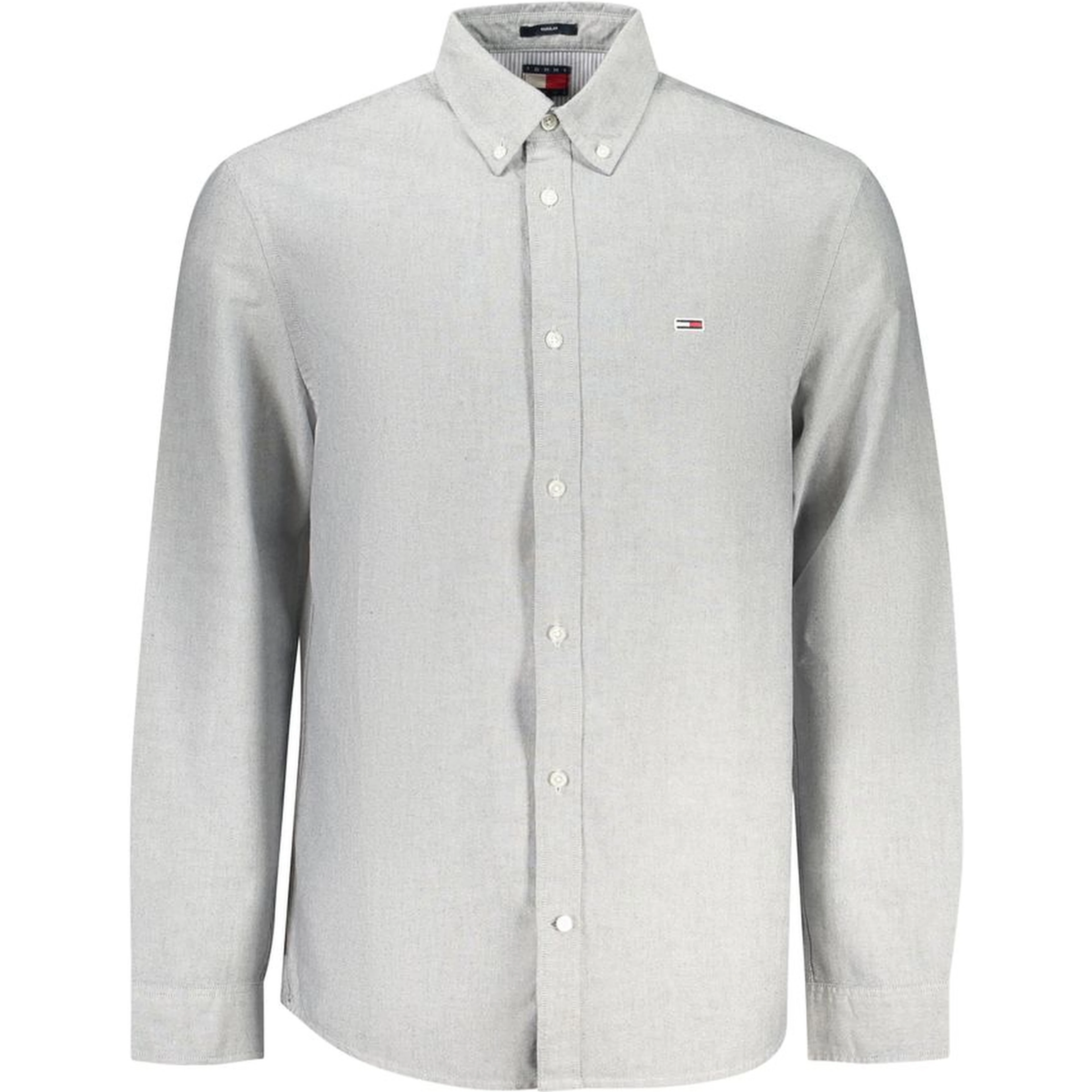 Gray Cotton Men Shirt
