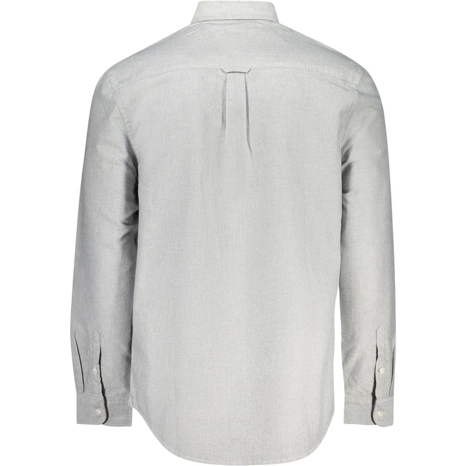 Gray Cotton Men Shirt