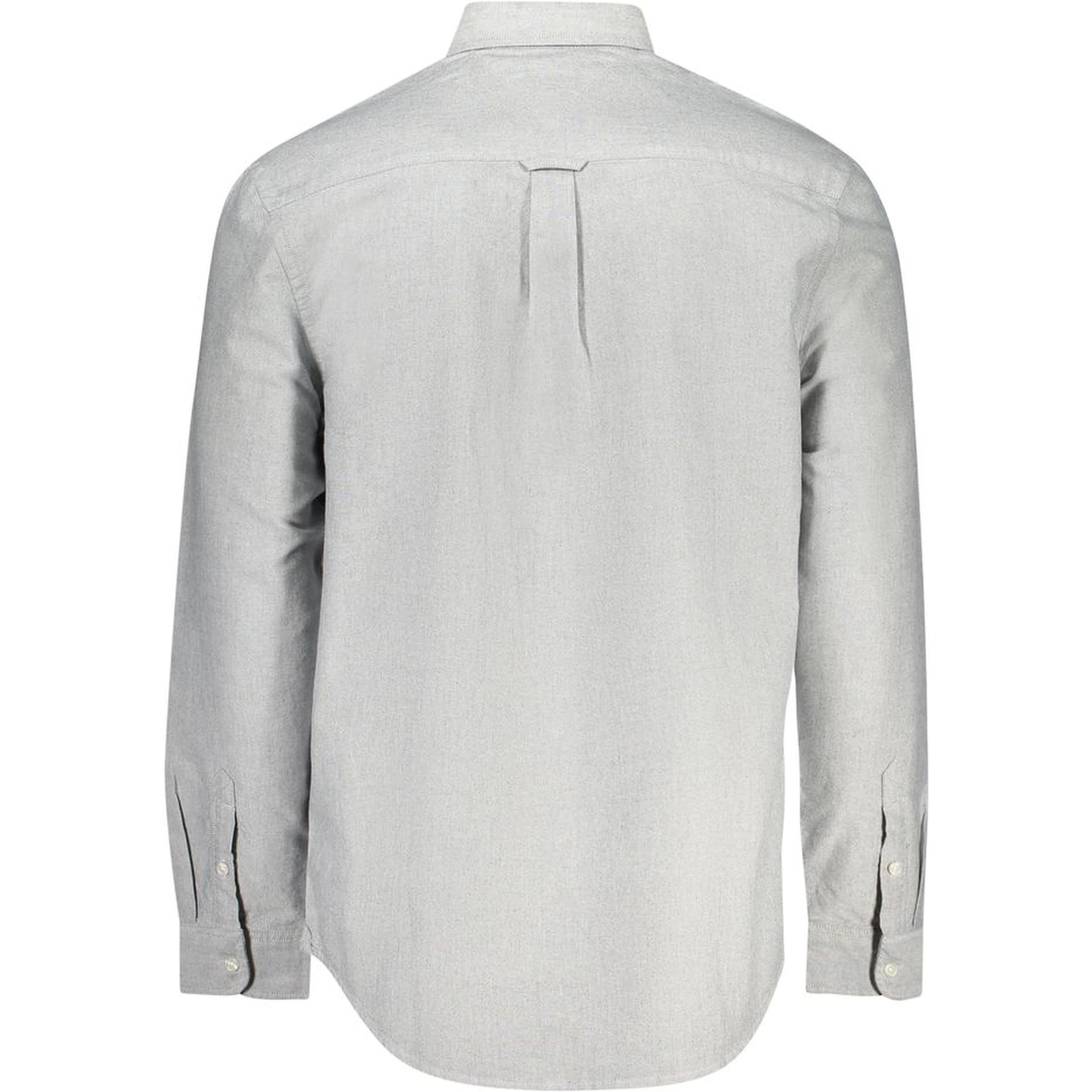 Gray Cotton Men Shirt
