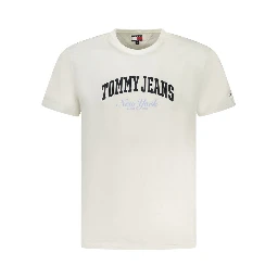 White Cotton Men T-Shirt