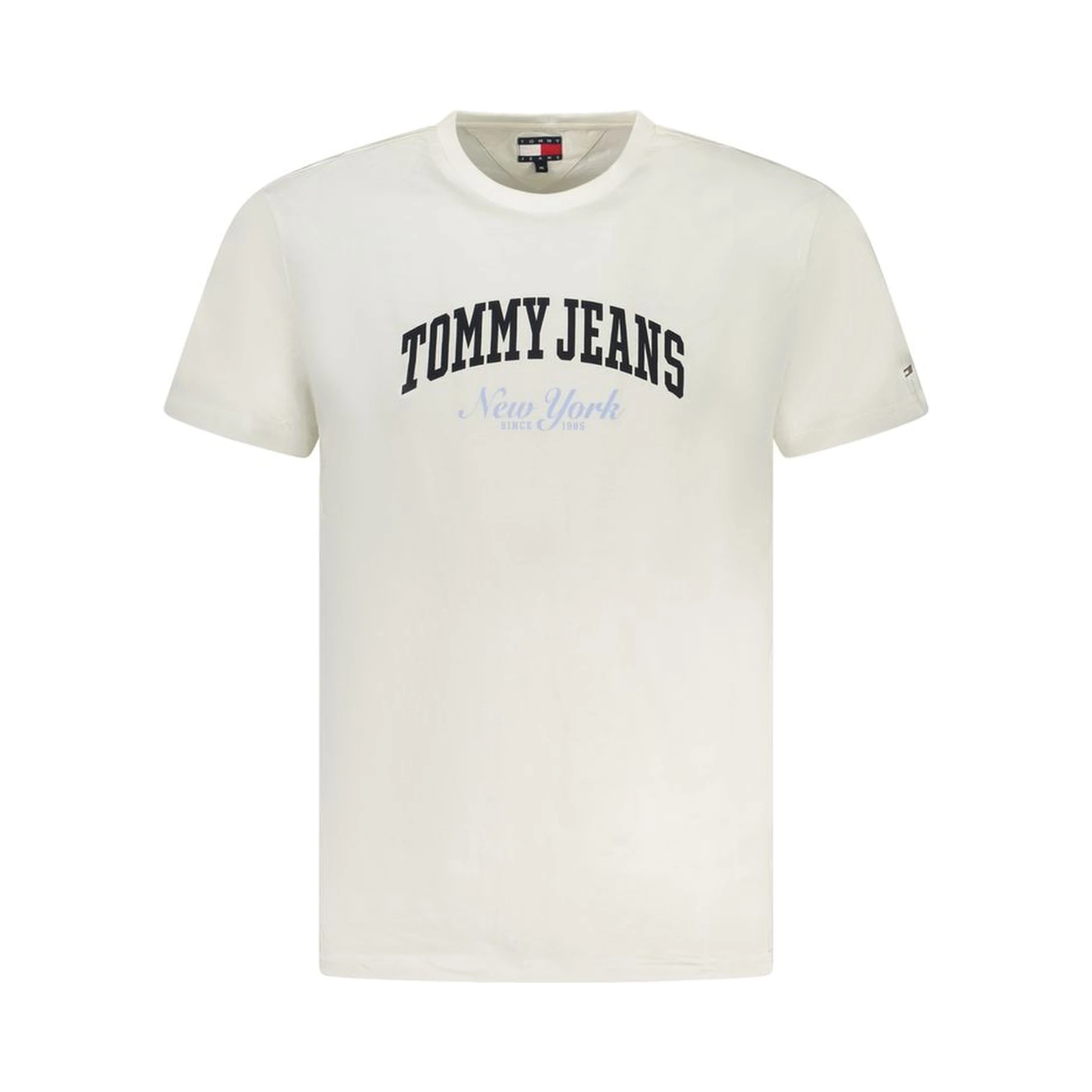 White Cotton Men T-Shirt