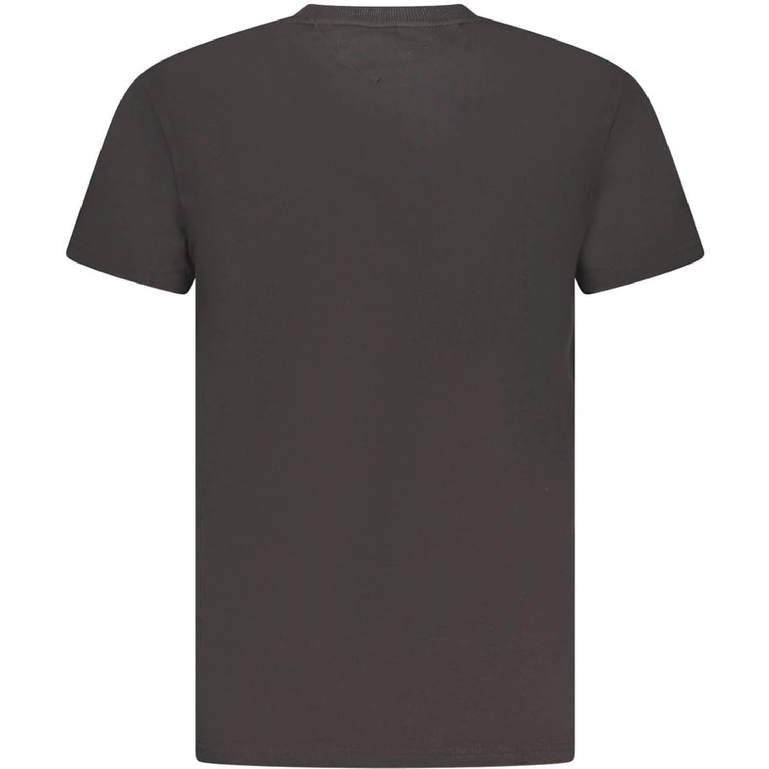 Black Cotton Men T-Shirt