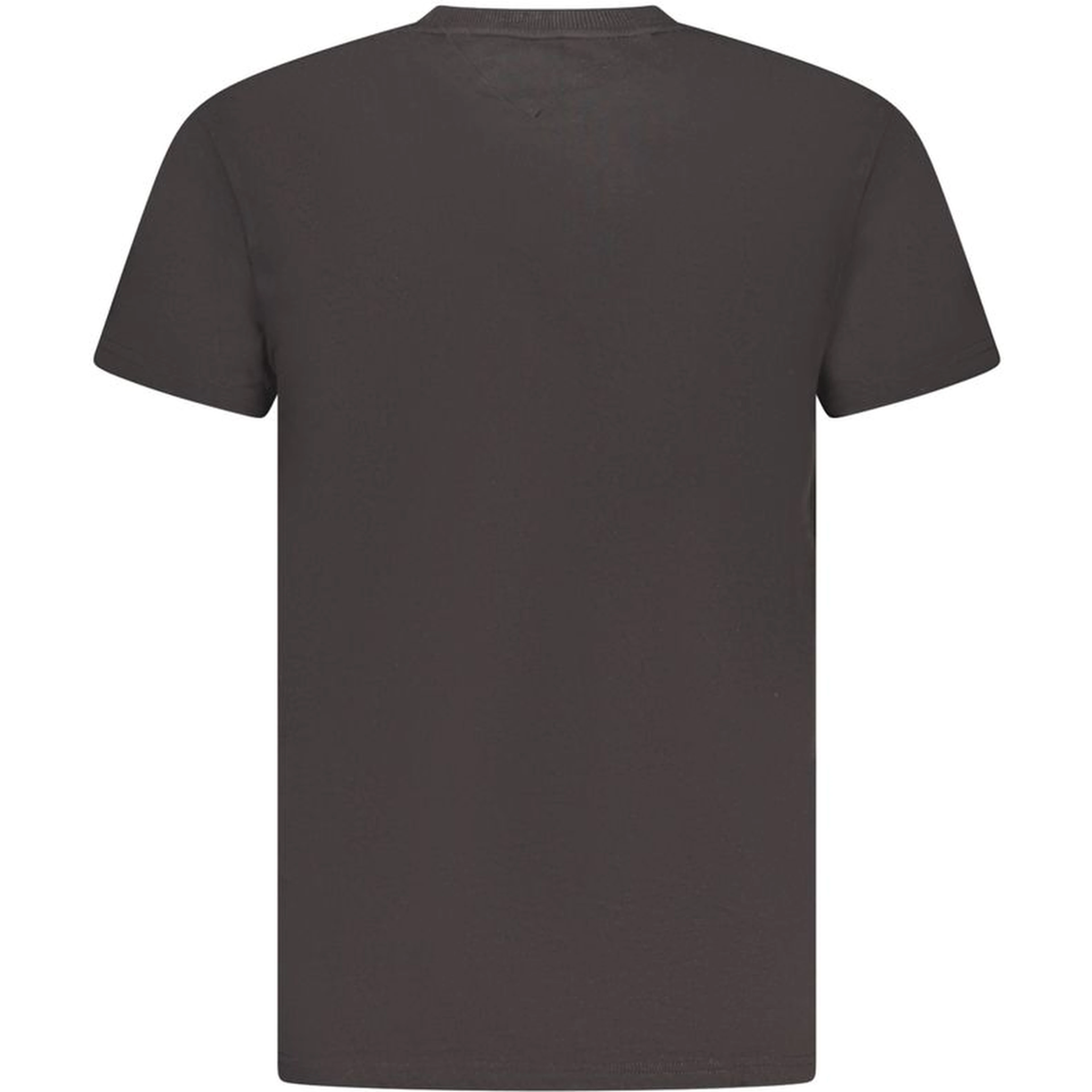 Black Cotton Men T-Shirt