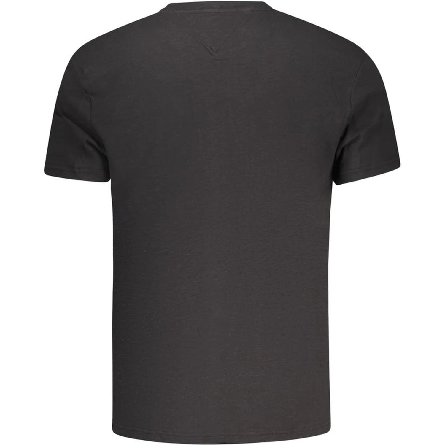 Black Cotton Men T-Shirt
