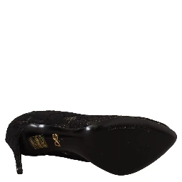 Black Stretch Socks Taormina Lace Boots Shoes