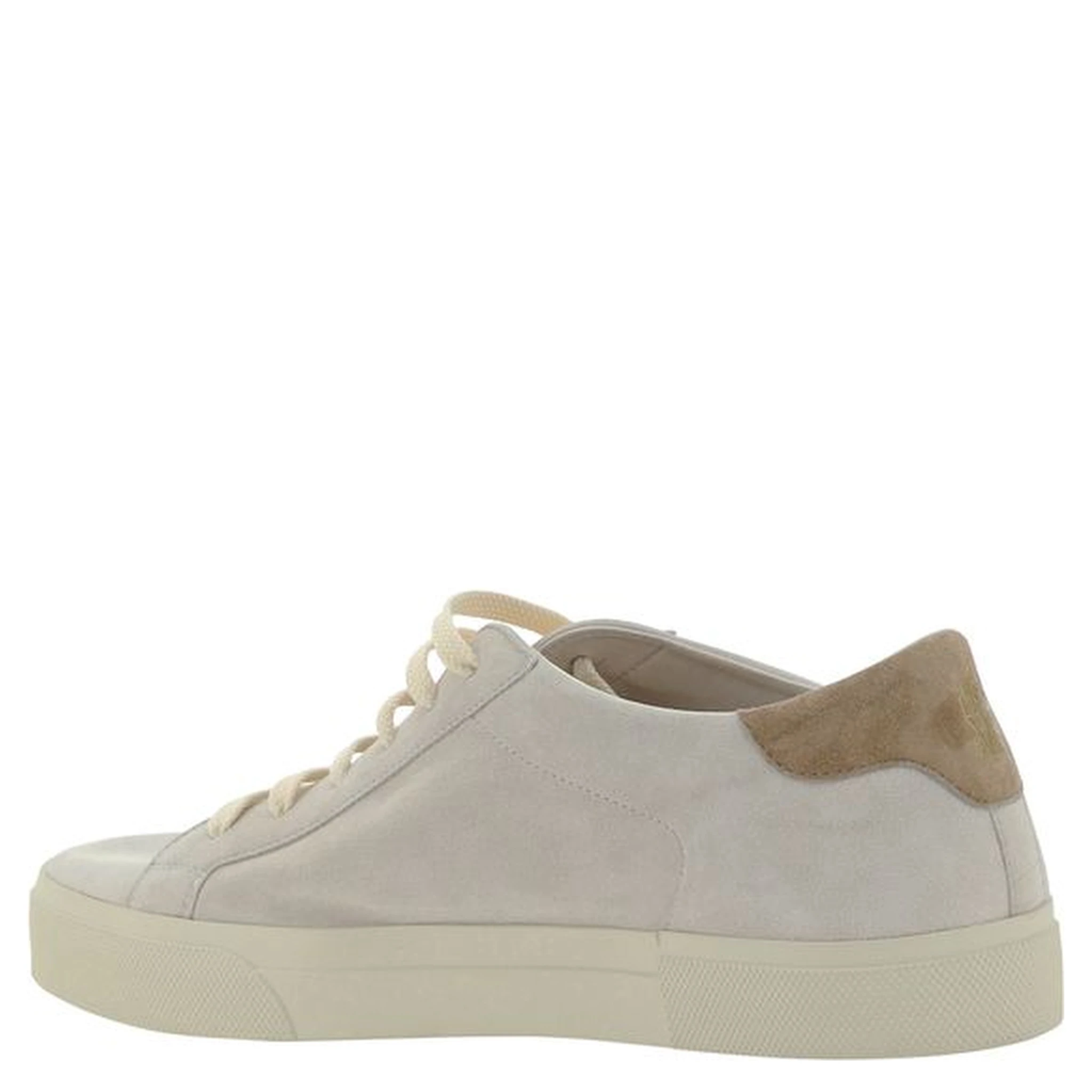 Cream White Leather Sneakers