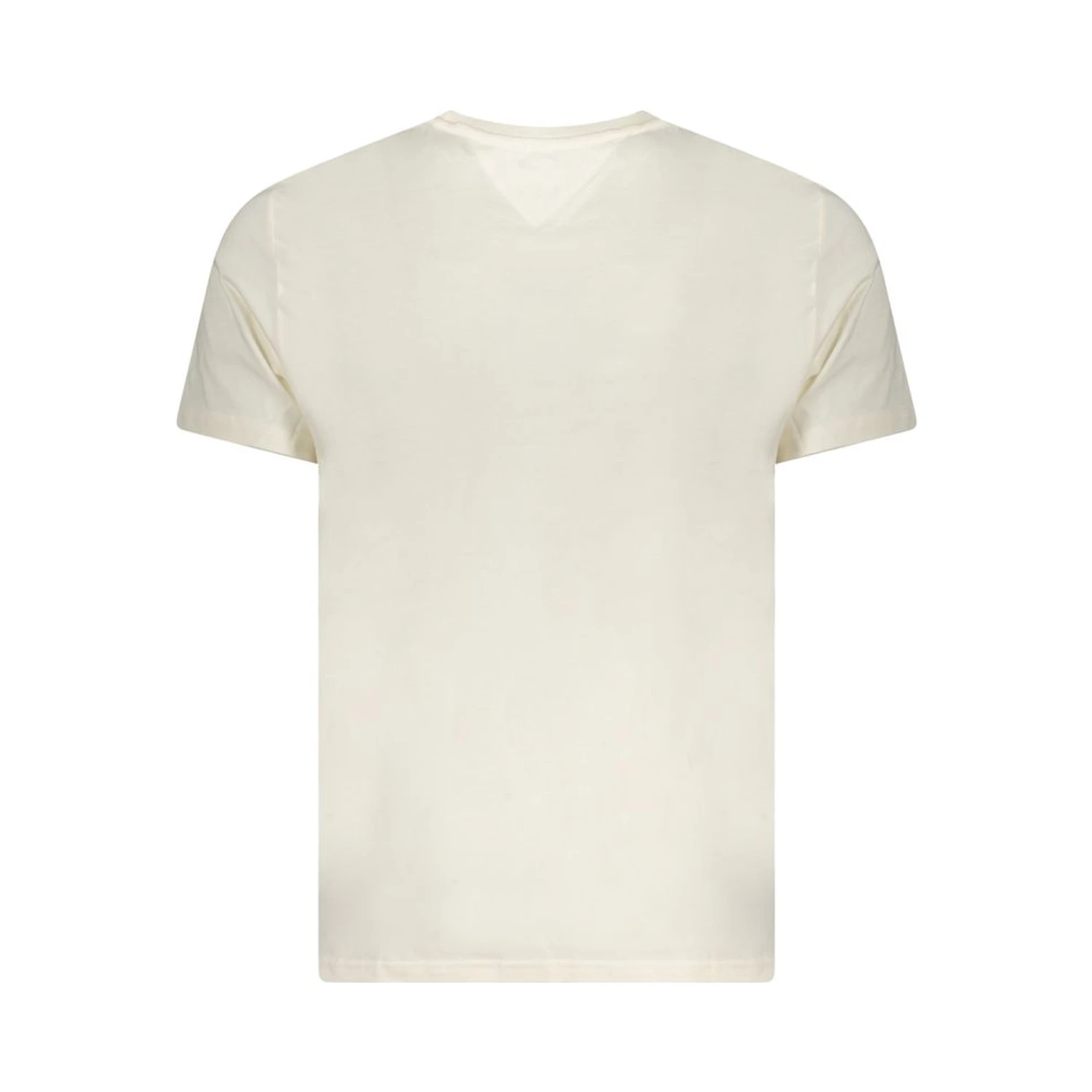 Beige Cotton Men T-Shirt