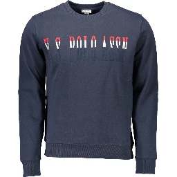 Blue Cotton Sweatshirt