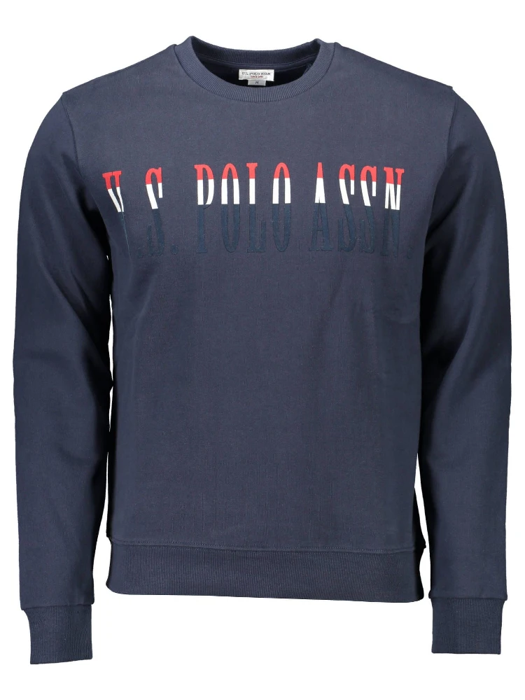 Blue Cotton Sweatshirt