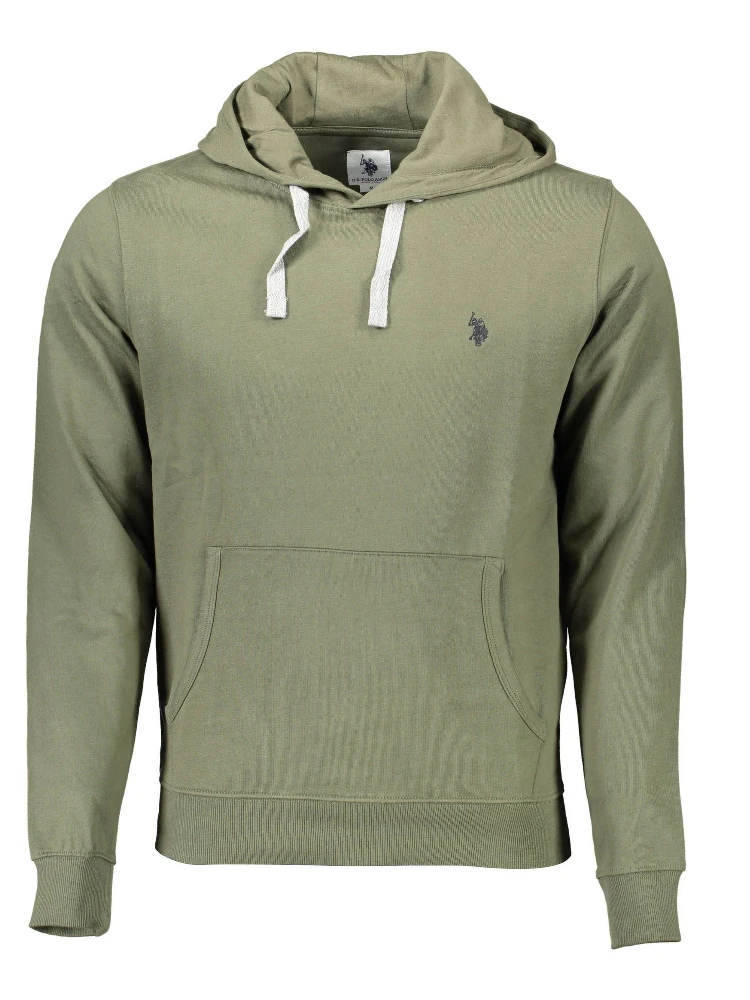 Green Cotton Sweatshirt