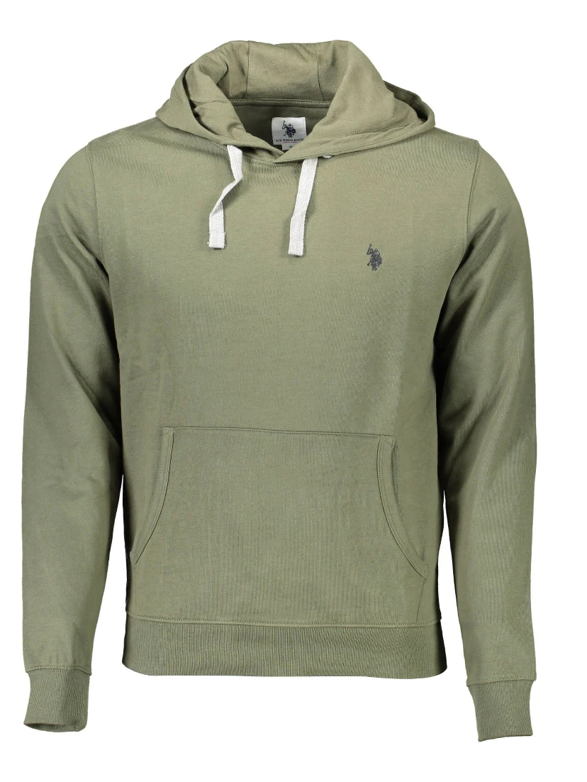 Green Cotton Sweatshirt