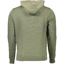 Green Cotton Sweatshirt
