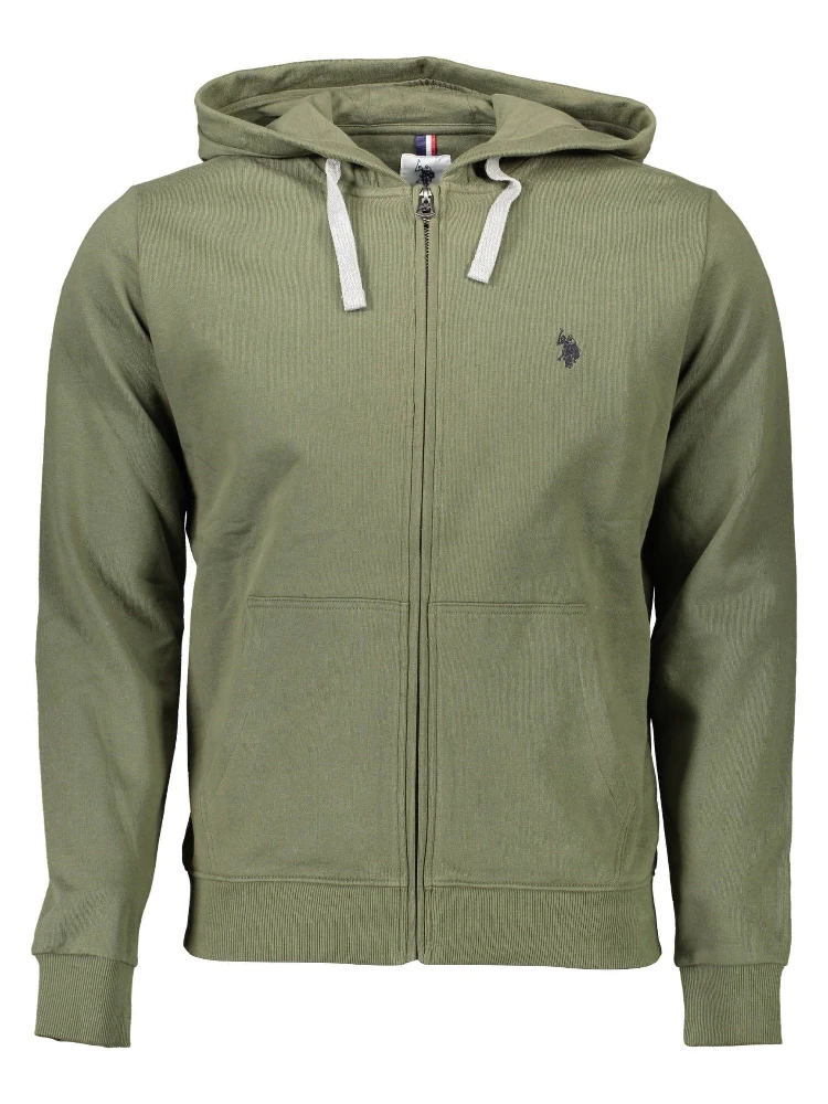 Green Cotton Sweatshirt