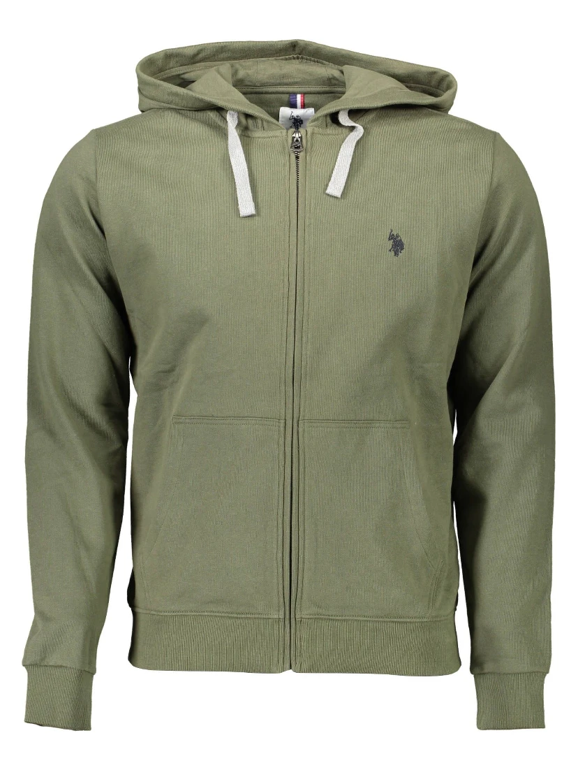 Green Cotton Sweatshirt