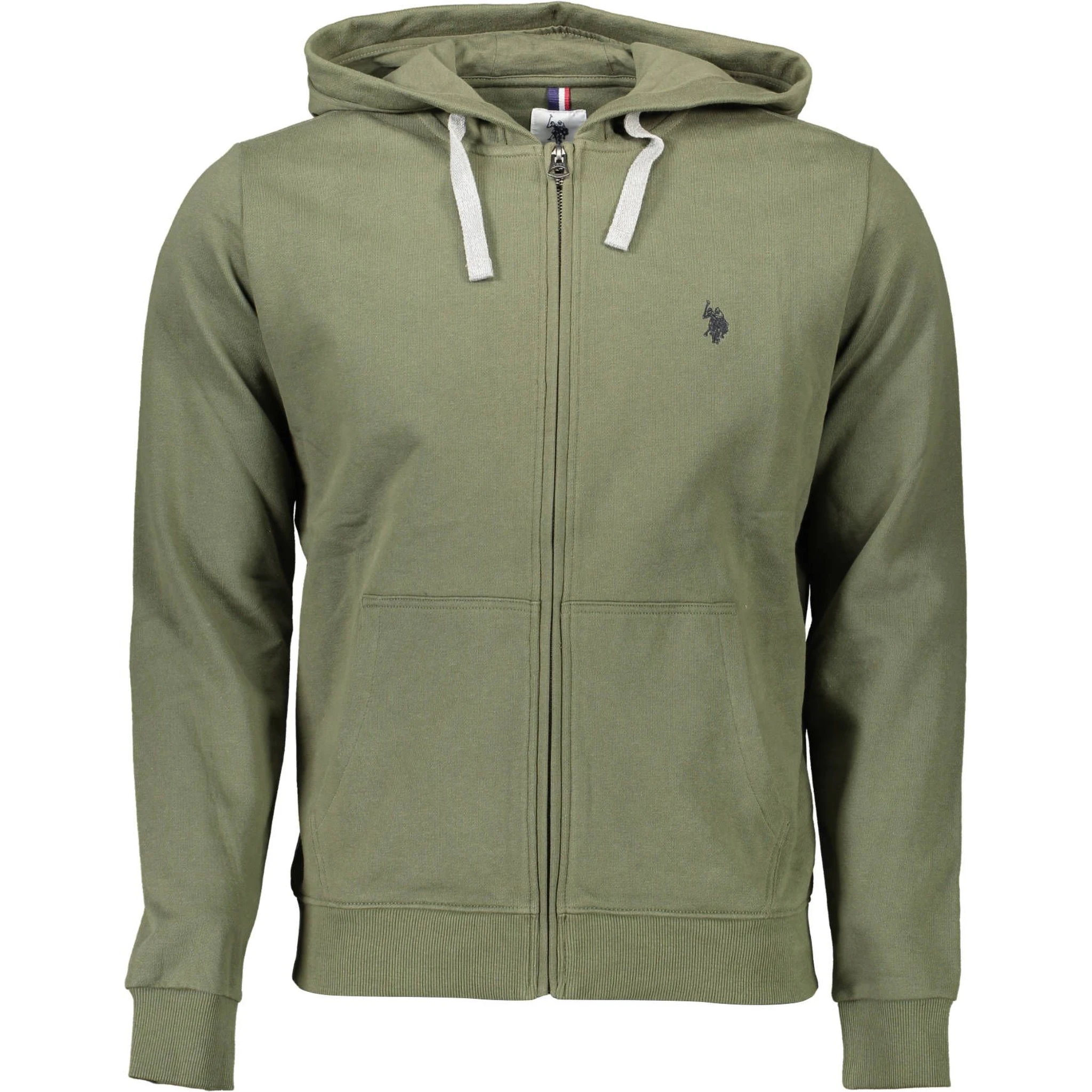 Green Cotton Sweatshirt