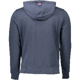 Blue Cotton Sweatshirt