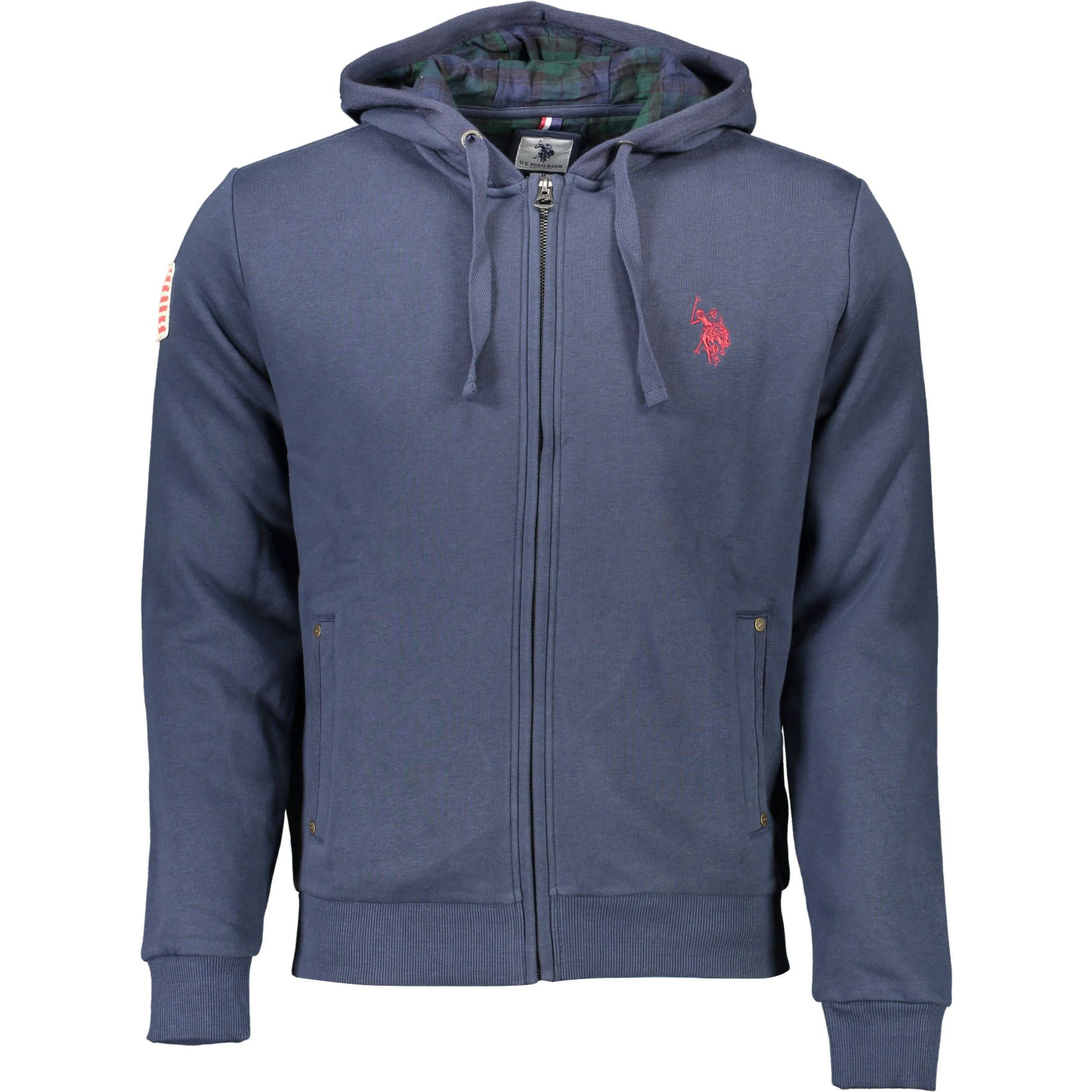 Blue Cotton Sweatshirt