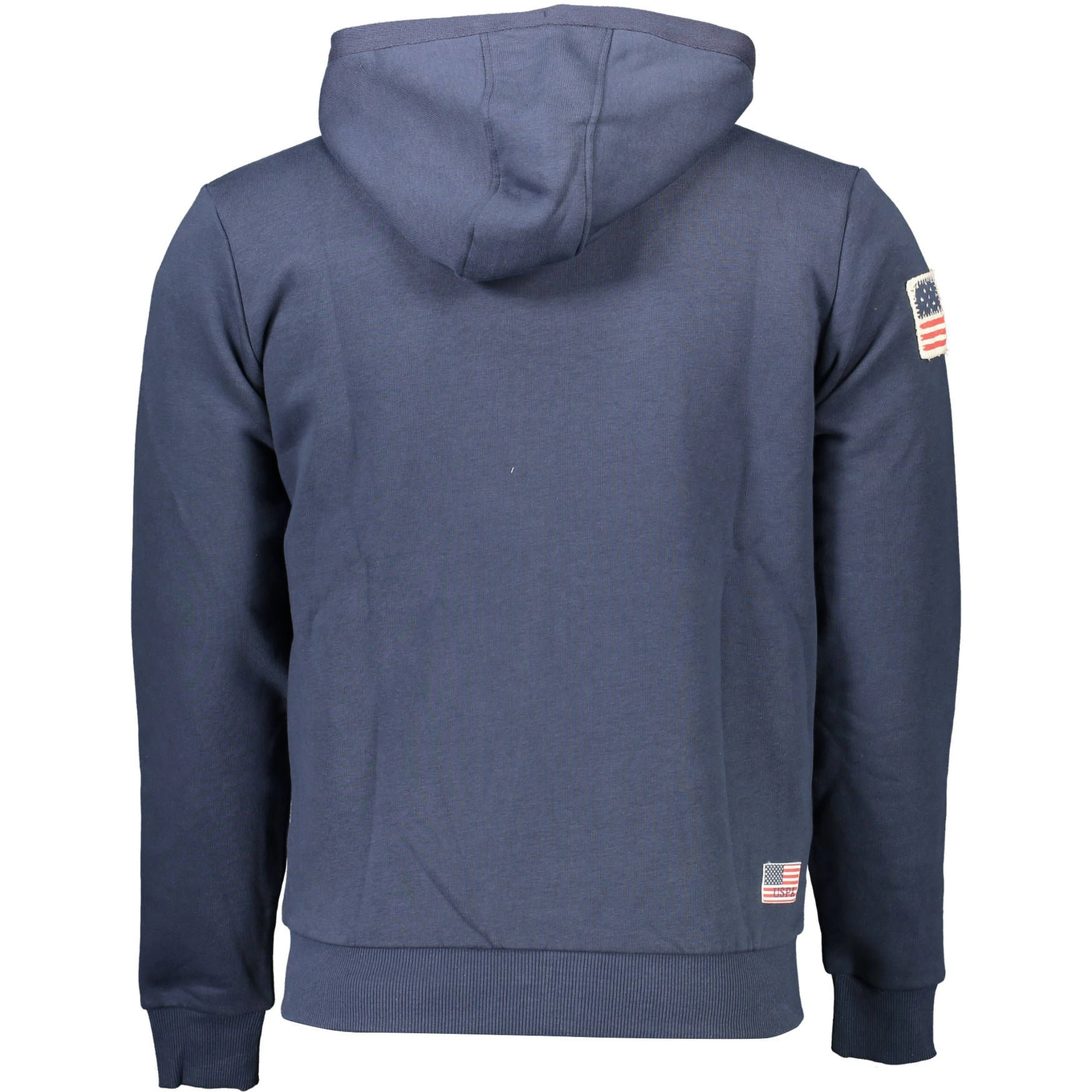 Blue Cotton Sweatshirt