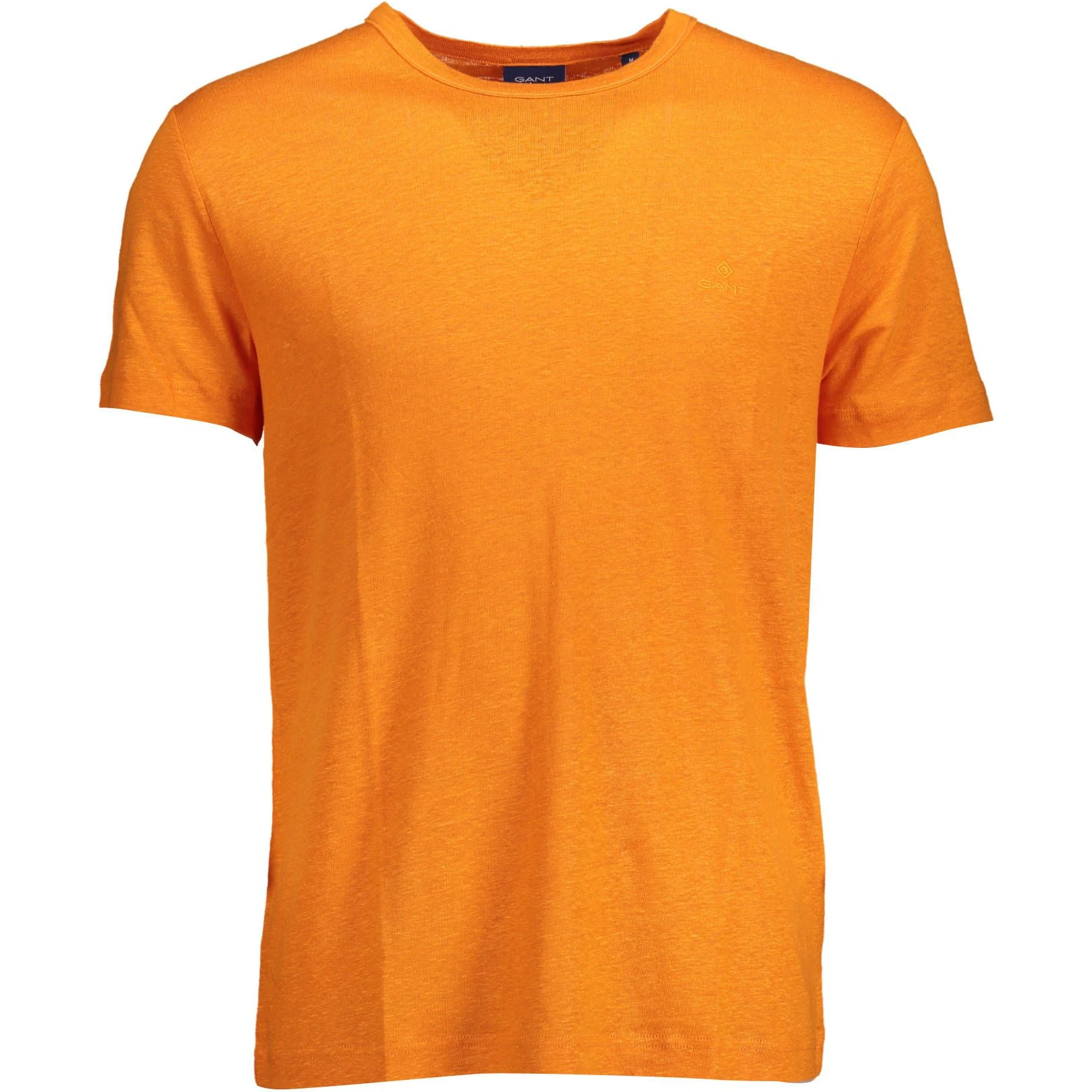 Orange Linen T-Shirt