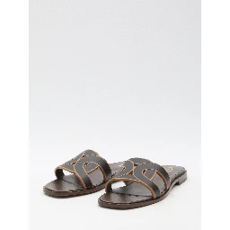 Leather sandals