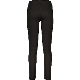 بنطال قطني أسود