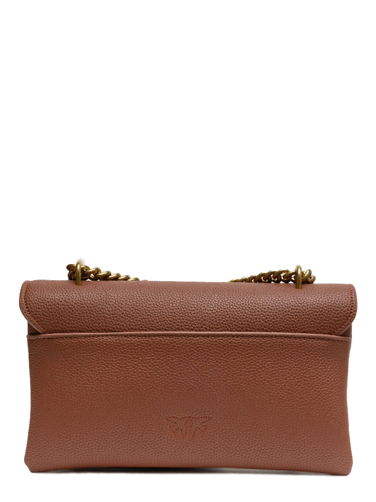 Brown Leather Love Boucle Riga Shoulder Bag alternative