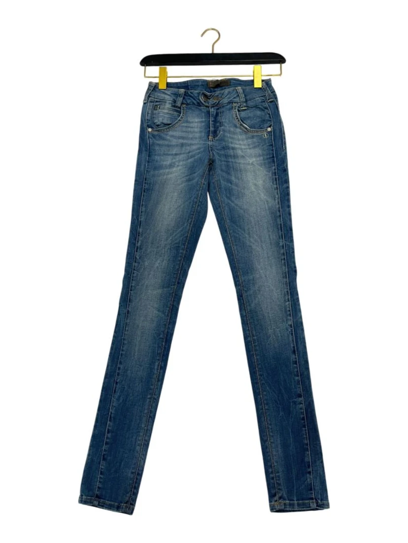 Blue Cotton Women's Jean