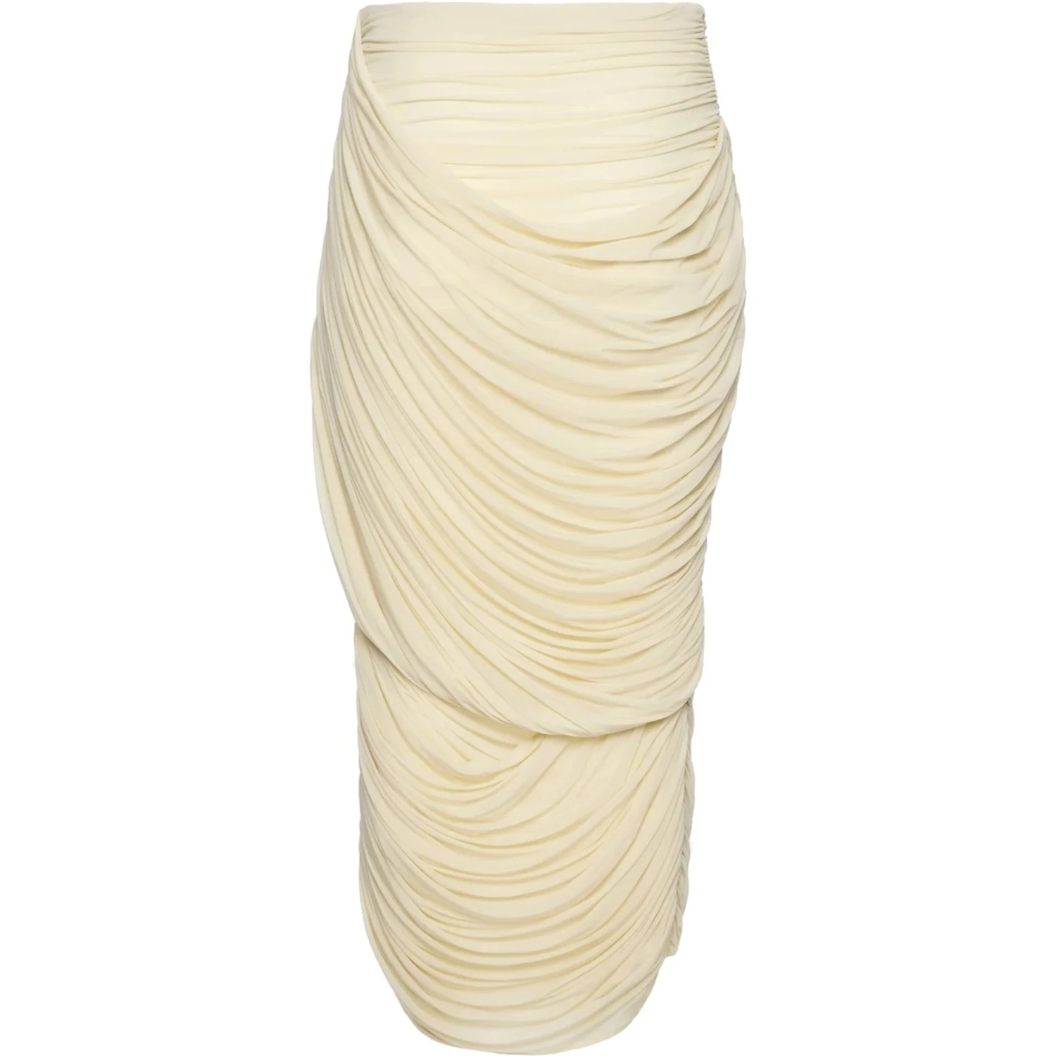 DRAPED MIDI SKIRT