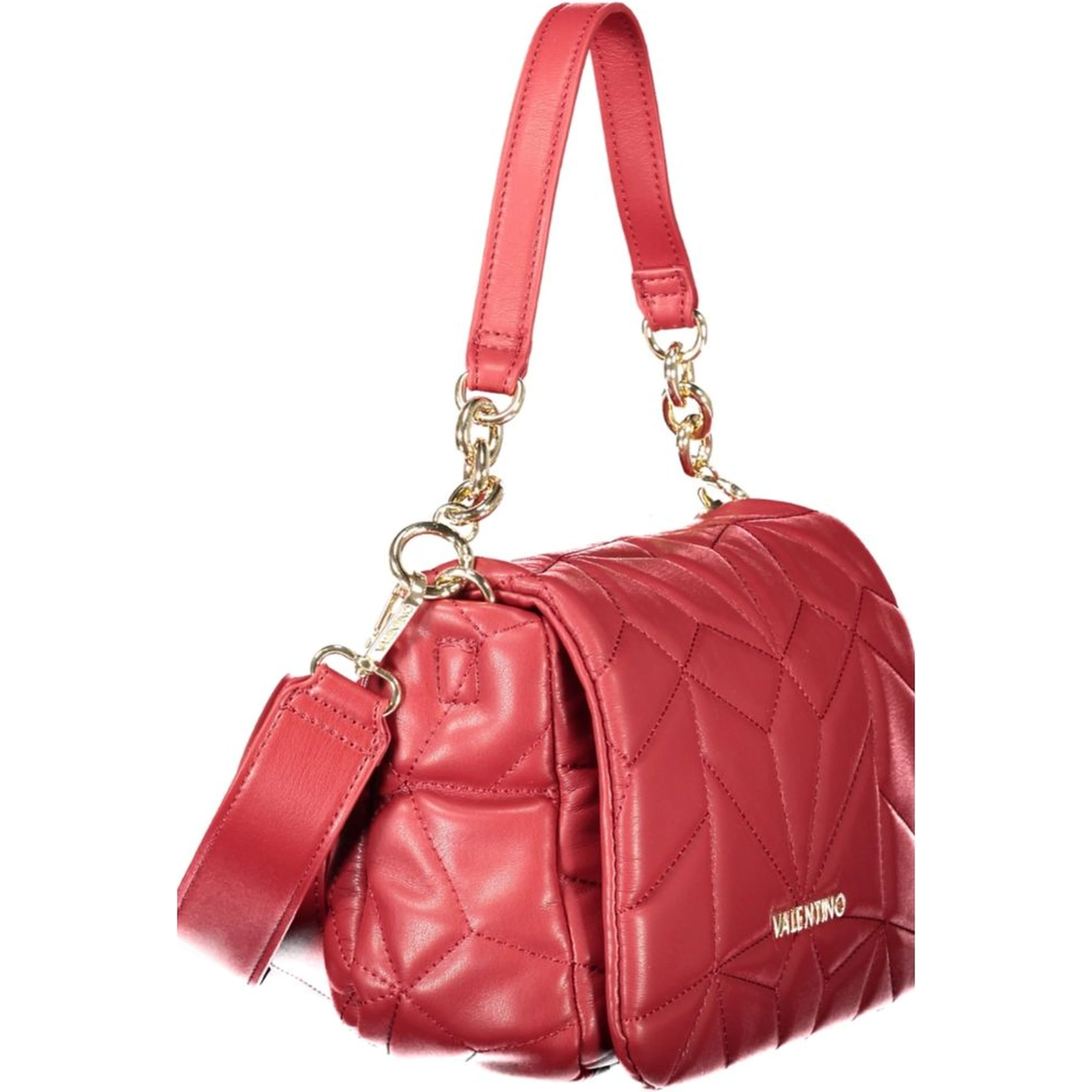 Red Polyethylene Handbag