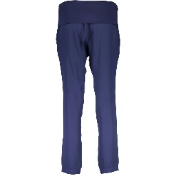 Blu Poliestere Donna Pantalone Tuta