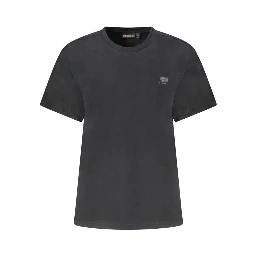 Black Cotton T-Shirt