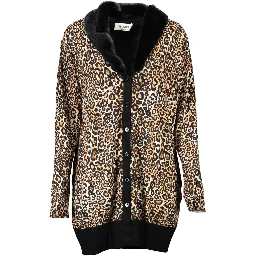 Nero Viscosa Women Cardigan