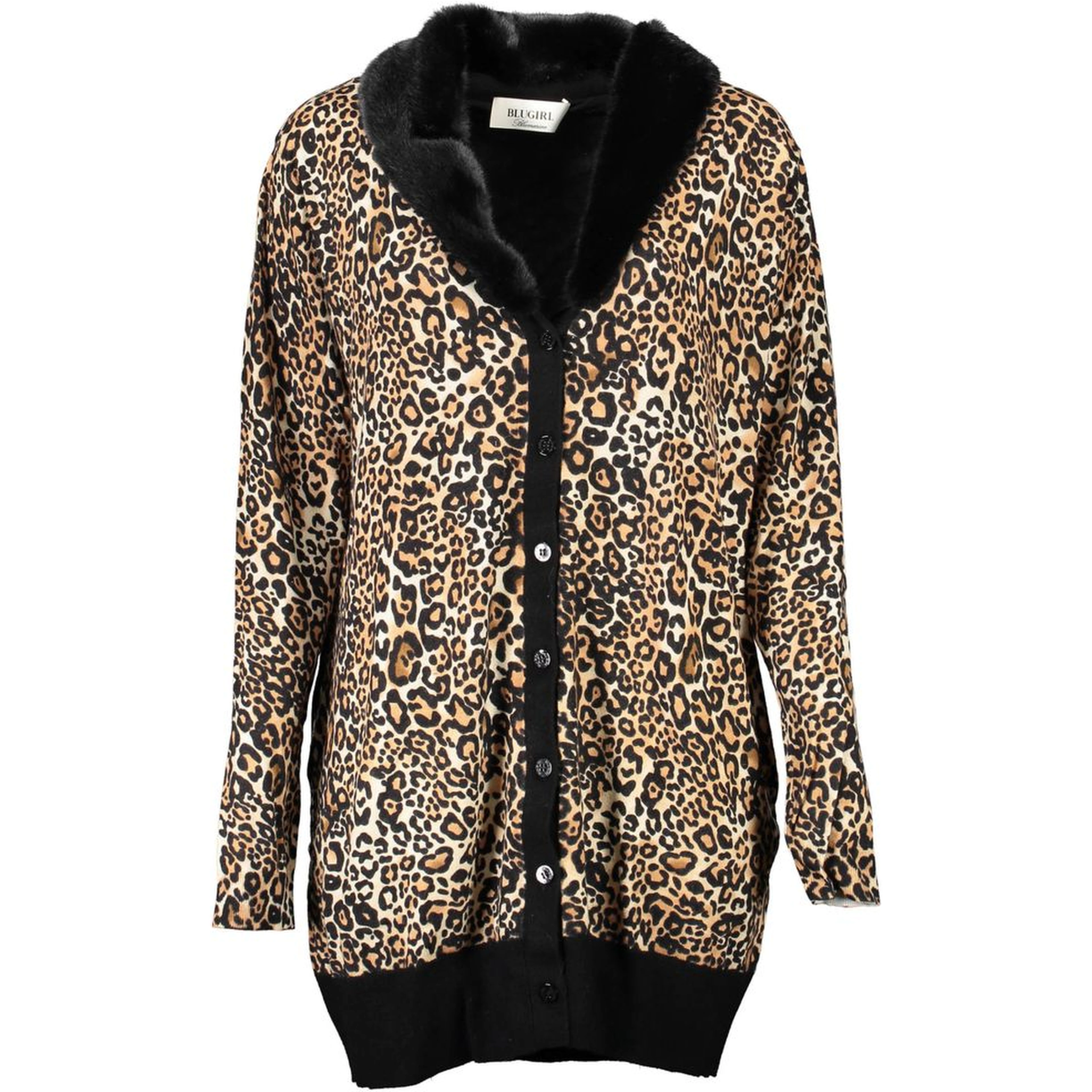 Nero Viscosa Women Cardigan