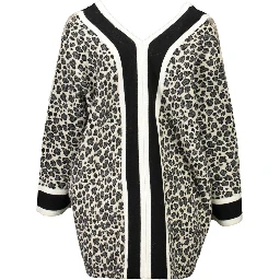 Beige Acrylic Women's Sweater