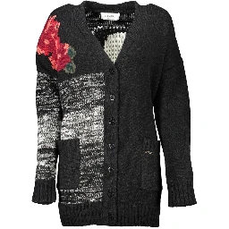 Nero Acrylic Women Cardigan