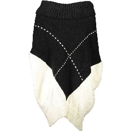 White Acrylic Women Sweater