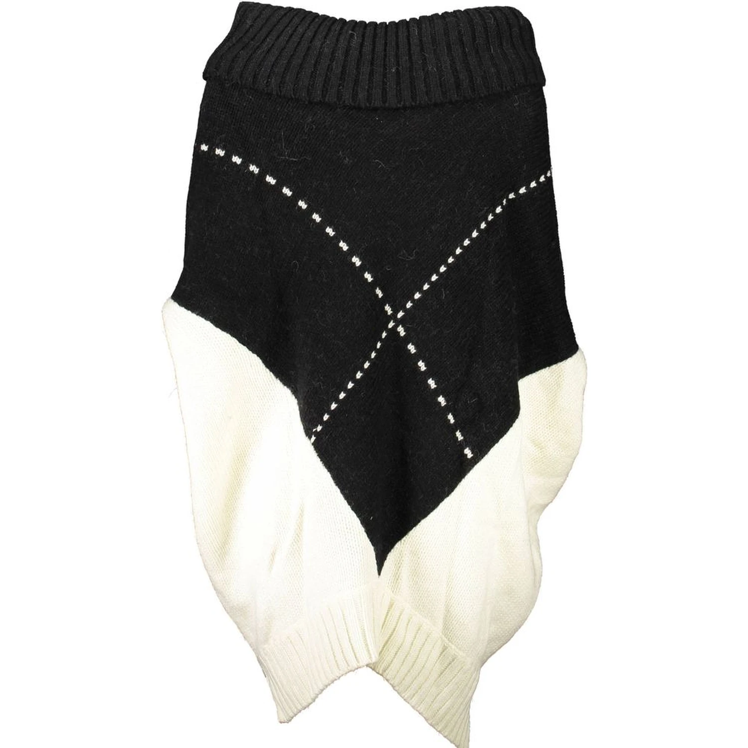 White Acrylic Women Sweater