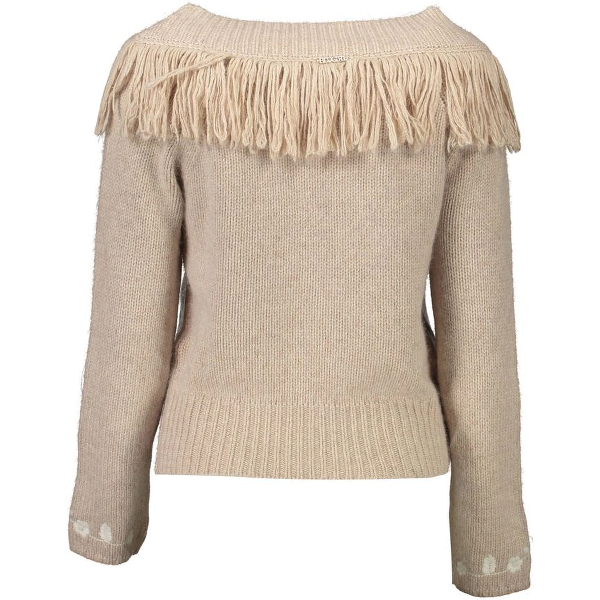Beige Poliammide Women Sweater