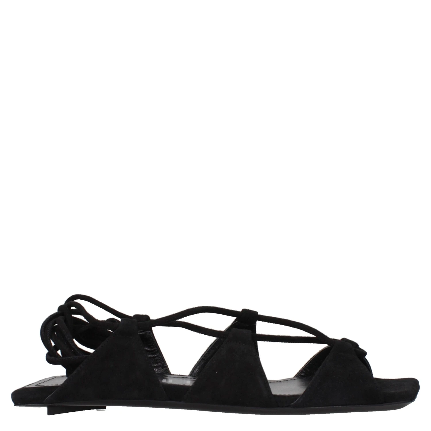 Black Leather Sandals