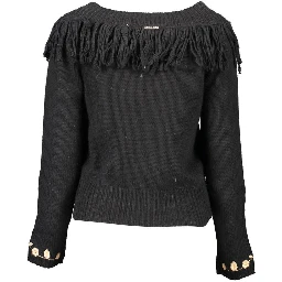 Black Polyamide Women's Sweater