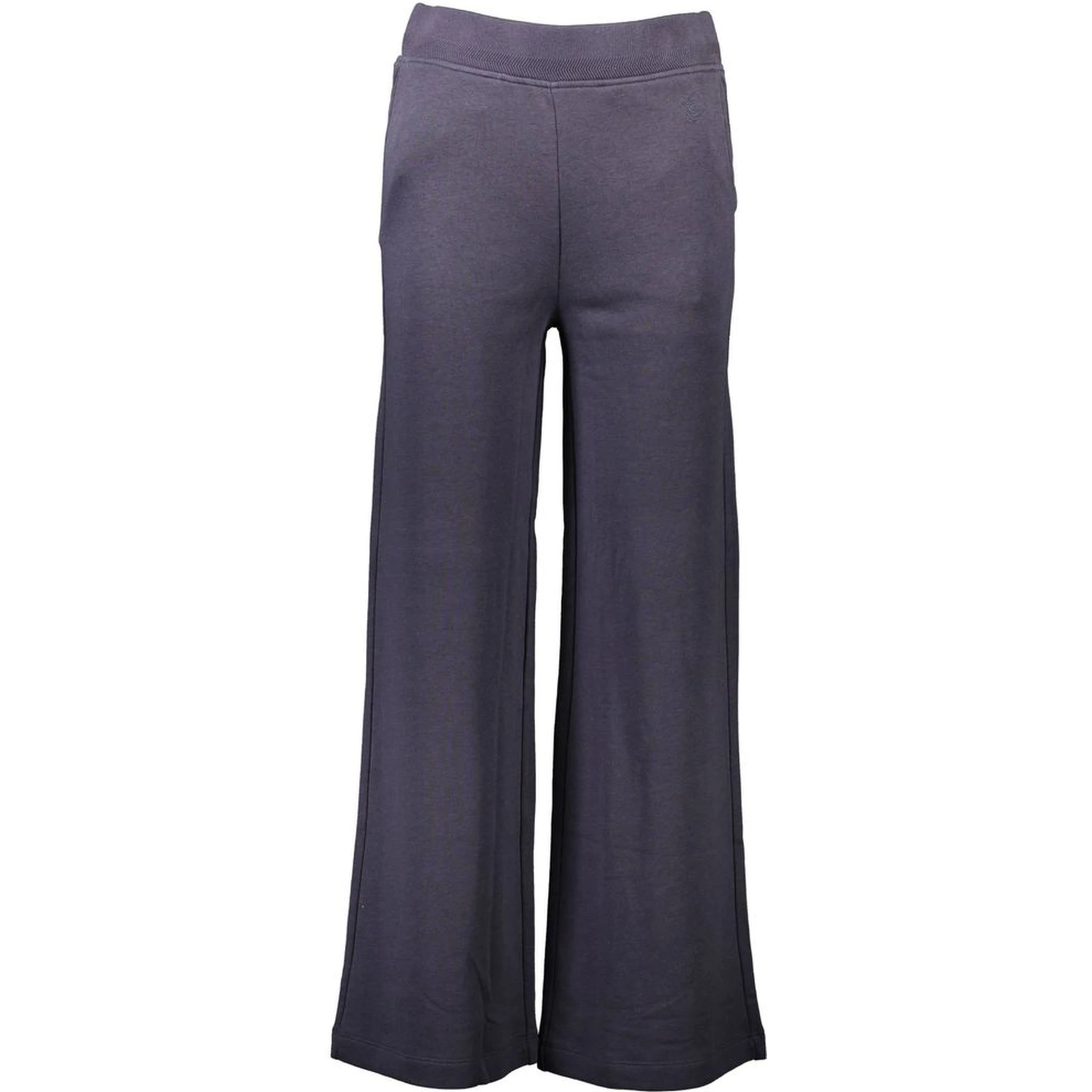 Blue Cotton Women Trackpant