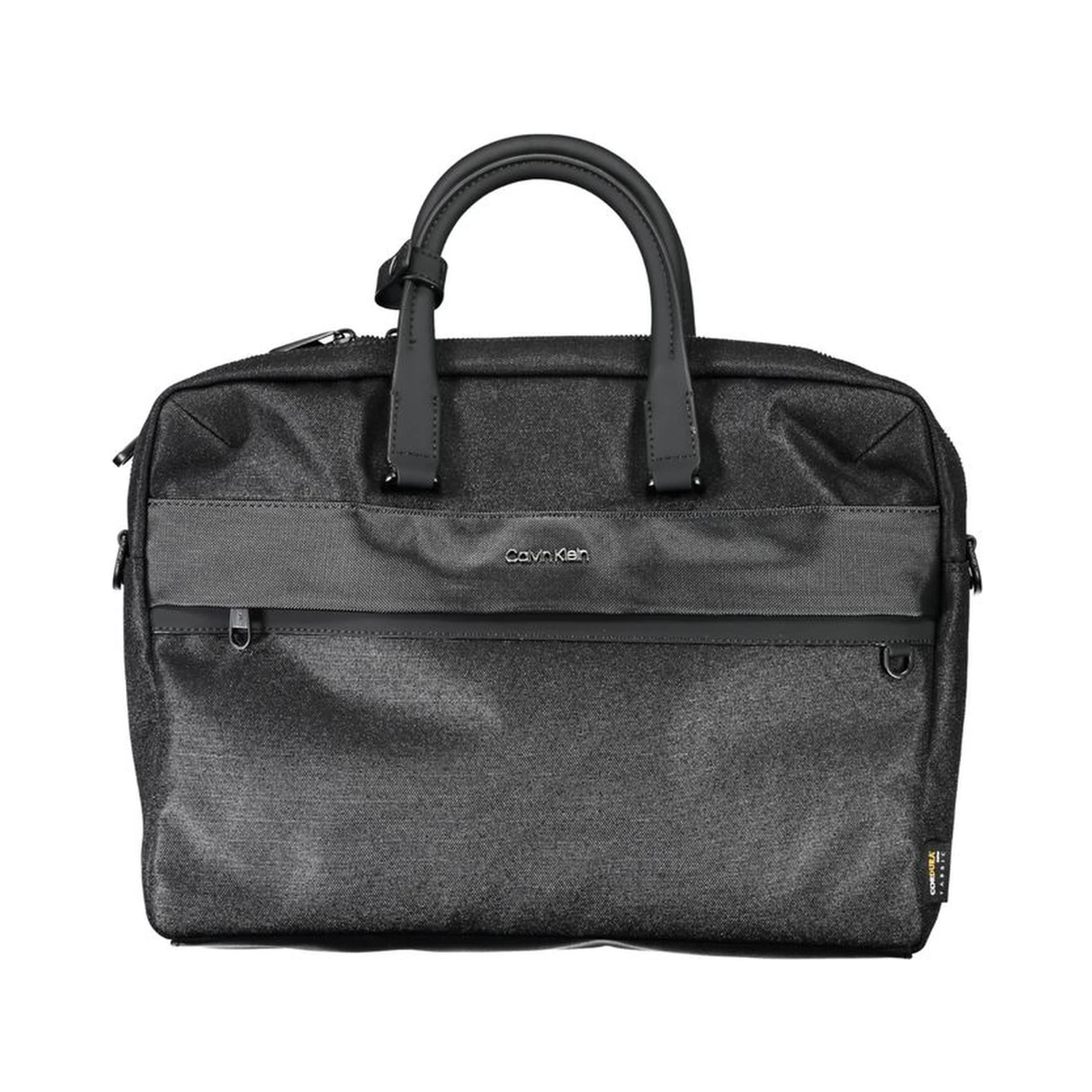 Black Polyester Handbag