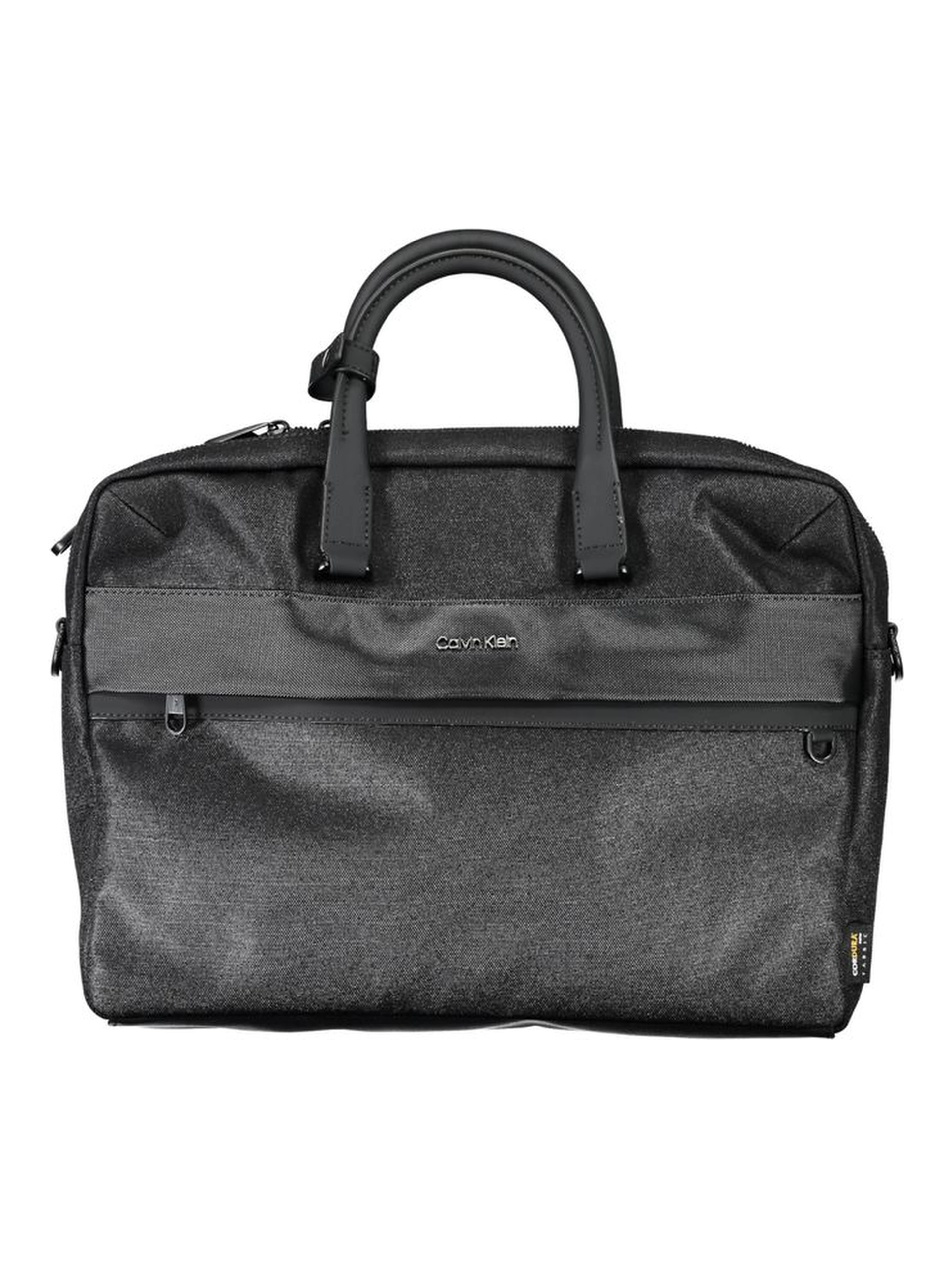 Black Polyester Handbag