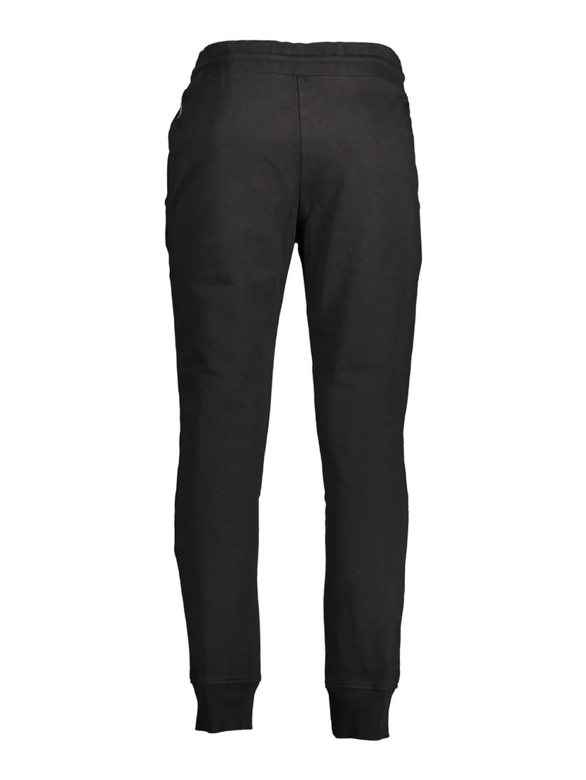 Black Cotton Men's Track Pant