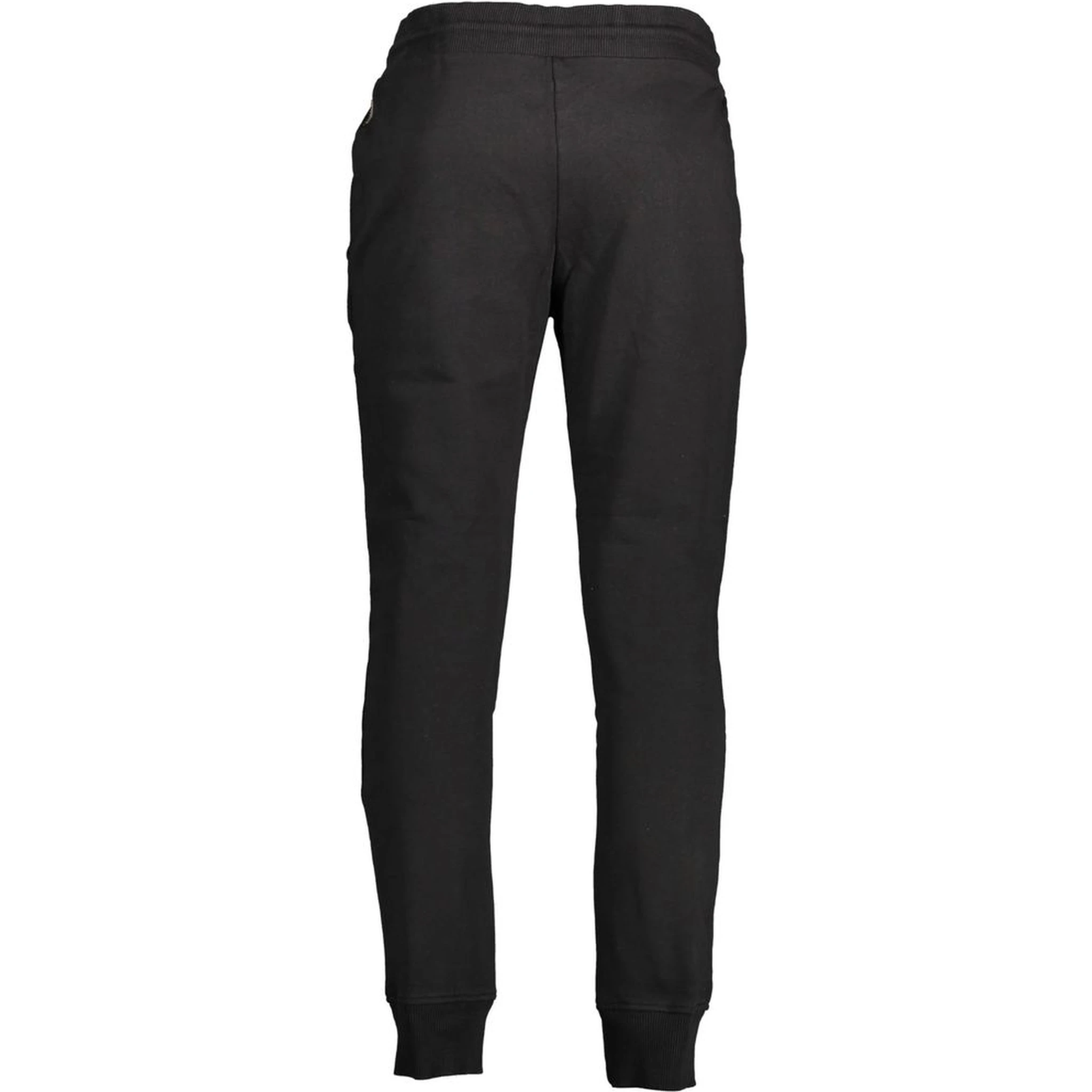 Black Cotton Men's Track Pant