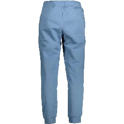 Blue Cotton Pant