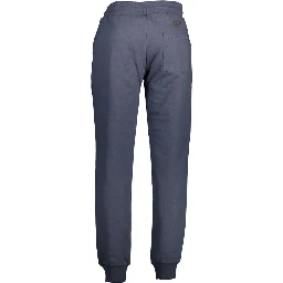 Blue Cotton Pant